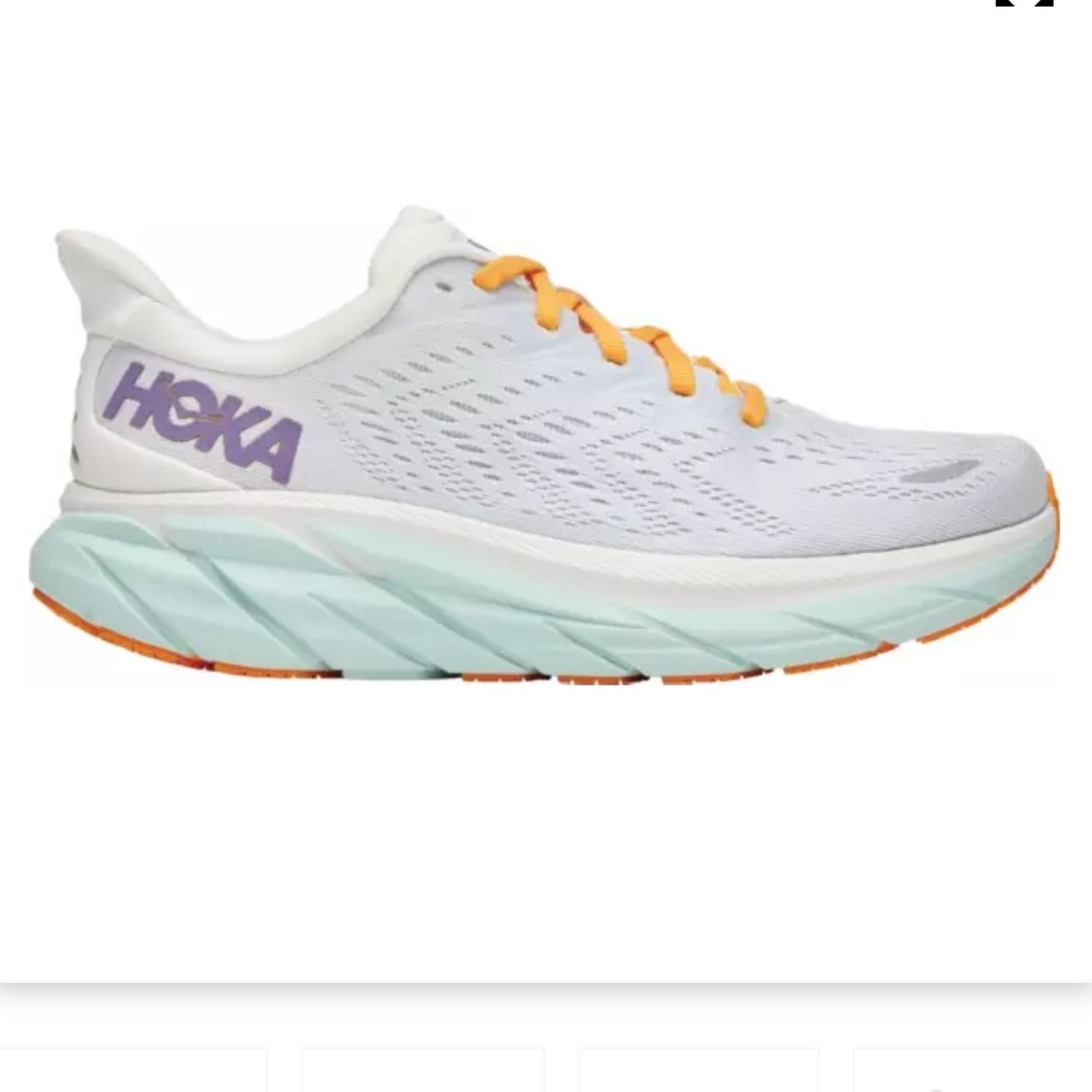Women’s Size 9.5 Hoka Clifton 8 Blanc de Blanc